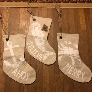Mud Pie Nautical Stockings